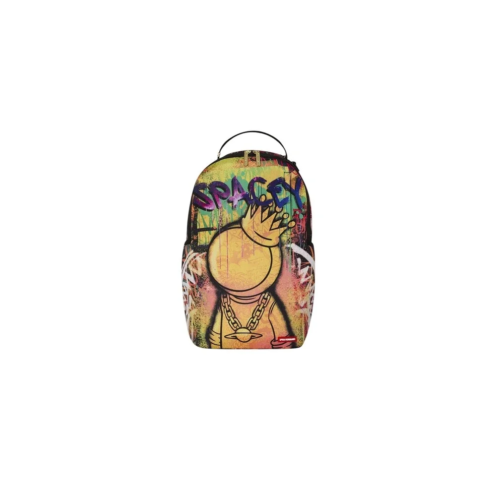 Sprayground Astromane Graff Mural Backpack Unisex Multi Shoulder Straps